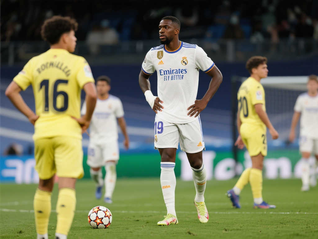 【西甲】皇马客场意外失利0-1惜败西班牙人，吕迪格伤退离场